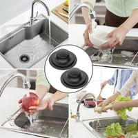 Čep kuhinjskog sudopera, univerzalni poklopac prirubnice za odlaganje smeća za odvod prirubnice - čelik