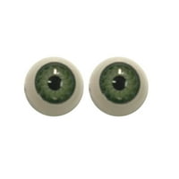 Rinhoo Doll Punjene igračke za očne jabučice akril pola okruglih očiju igračaka DIY CRAFTICINS HANDICRAFT
