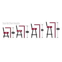 Holland Bar Stolica NCAA 30 '' okretna stolica za okretnu baru
