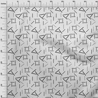 Onuone pamučna svilena linija tkanina geometrijska dekoracija otisnuta bty širom