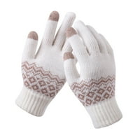 EGMY Neklizajući Jairon tople zimske umjetne ručne ručne rukavice rukavice mittens