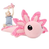 Pink Axolotl punjena životinjska plišana igračka za plišanu ploču za bacanje jastuka za ublažavanje anksioznosti, 18