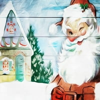 Winking Santa Slikani poster Ispis Mlli Villa