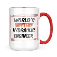Neonblond Worlds najtopliji poklon hidrauličkog inženjera za ljubitelje čaja za kavu