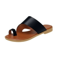 Giligiliso sandale Modni minimalistički ravni točki prsten za prsten sa sandalama