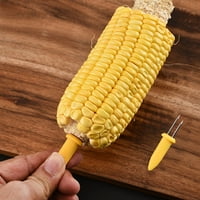 Wiueurtly Ručke držača kukuruza za jelo držač kukuruza od nehrđajućeg čelika napadaju igle na držač