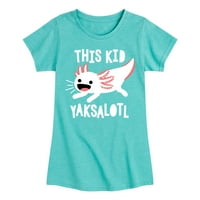 Instant poruka - ovo dijete Yakssalotl - grafička majica za kratki rukav majicu mališana i mladih
