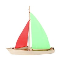Set Drvena igračka za čamac Djeca Obrazovna igra zadivljujuća ručno izrađena montažna igračka za djecu