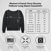 Kikiriki - zauvijek ljubav - ženski lagani francuski pulover Terryja