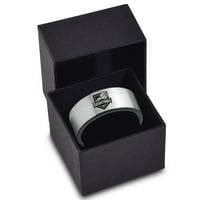 Tungsten košarkaški prsten za prsten za prsten za muškarce Žene Udobnost Fit četkani sivi ravni rez