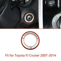 Za Toyota FJ Cruiser 2007- Crveni aluminijski startni prekidač za paljenje