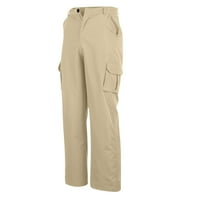 Feterrnal muške casual pantalone mladeni kombinezons Solid Color Multi-Džep ravni pantalone Dukseri