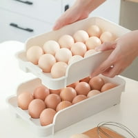 Kućni dekor Hladnjak Skladište jaja Boja za ladicu jaja kuhinjsko jaje Bo može biti višeslojni bijeli