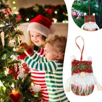 Božićni ukrasi božićni ukrasi Poklon Santa Claus Snjegović Three Toy Dolls Dekoracije