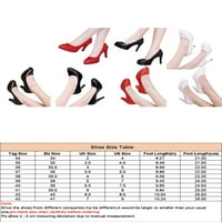 Wazshop ženske haljine cipele s visokim potpeticama s klizanjem na stiletto potpetica modna šiljasta