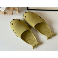 Crocowalk Ženske meke slatke Brze suho ljetne papuče Neklizajući klizanje na ravnom sandalu u zatvorenom