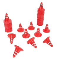 Mini saobraćajni konusi, igračke za konus u prometu Kompaktna plastika za djecu za fudbalsku obuku