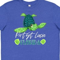 Inktastična luka St. Lucie, Florida Happy Sea Turtle Omladinska majica