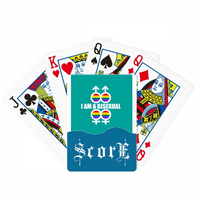 AM A LGBT Rainbow Art Deco Fashion Rezultati poker igračke kartice INDE Igra