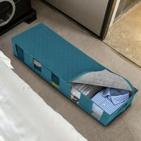 Clears ispod skladišta kreveta umetnuo je spremnike sa ojačanim ručicama debela tkanine za pokrivač,