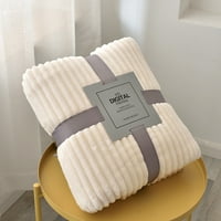 Zagrljaj pokrivač je pogodan za kaučje za krevete Blaketi meka i plišano lagano ponderirano bacanje