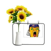 Australija zastava za zaštitu lica za zaštitu lica Screang Cap umjetni suncokret vaze Blassavna karta