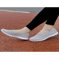 Rotosw Ženske udobne tenisice klizne ležerne cipele lagane atletske cipele za hodanje siva 6