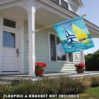 Toland Home Garden Regatta-Chautauqua Lake Kuća zastava