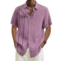 Ljetni trendi čišćenje muški majica Dizajnerska proljetna ljeto Muška povremena pamučna puna boja kratki