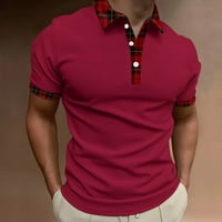 Feternalmentova majica kratkih rukava majica modne ležerne boje majica majica za muškarce