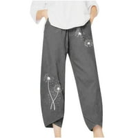 Yoga hlače za žensko odobrenje plus veličine Žene dvodijelni besprijekorni rebrasti obrezirni spremnik
