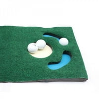 Spree Golf Putting Mat Golf Putter Vežbaj staze Zelena mat debela glatka praksa Stavljanje tepiha INDORODING