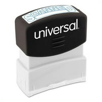 Marka za poruke Universal Office Products, skenirani - plavi