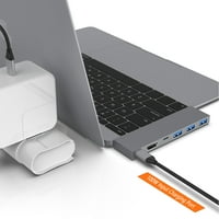 Lomubue USB prijenosna stanica 6-in-dvostruki tip-c konektori PD 100W USB tip-c čvorište Adapter računarski