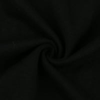 Žene Ležerne prilike T majice - Saod Comfy vrhovi Pulover tiskani kratki rukav Leisure Vrhovi Crew Crt
