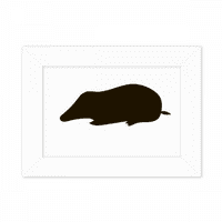 Crna mola životinjska portreta fotografija montira okvir slike umjetno slikarska radna površina