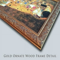 Šef kamoldin monaha zlata ukrašenog drveta Framed platnena umjetnost Delaroche, Paul
