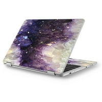 Naljepnica za kožu za ASUS Chromebook 12.5 Flip C302CA laptop vinil zamotavanje drvenog mramora