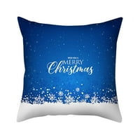 Božićni ukrasi Božićni jastuk Case Glitter Poliester SofA bacanje jastuka Poklopac Početna Dekor