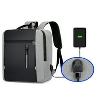 Ritualay Men Travel Backpack USB punjenje Port Daypack TOP ručka Vodootporni ruksaci za laptop Veliki