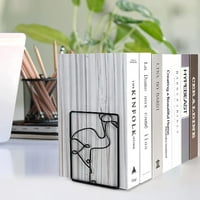 Knjiga Krajevi Bookends za police Teške dekorativne ne-klizačke rezervacije za knjige i CD-ove