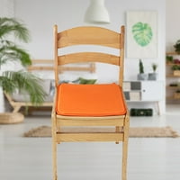 Deyuer stolica Jastuk Čvrsta boja prijenosni poliesterski i izdržljiv jastuk za stolicu za dom, narandžaste