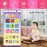TEBRU PAMETNI telefon igračka, obrazovna multifunkcionalna igračka za pametnu telefon s USB portom dodirnom