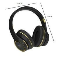 Preko Ear Bluetooth slušalice Bežične slušalice sa ugrađenim mekim slušalicama za uvlačenje nosača Podrška