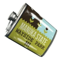 Flask US Gardens Manuka State Wayside Park - Bok