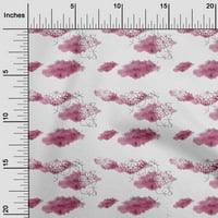 Onuone pamučni dres ružičaste tkanine Geometrijski i mandalski akvarelni zanatski projekti Dekor tkanina