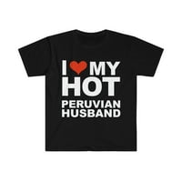 Volite moj hot peruanski suprug bračna supruga Peru Unise majica S-3XL