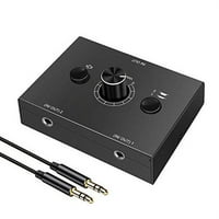 Stereo audio sklopke Audio prekidač Pasivni zvučnik slušalice Ručni selektor Splitter Bo Audio Dijeljenje