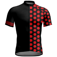 FNYKO muški ljetni biciklistički dres kratkih rukava koji prozrači brze suhe patentne patentne biciklističke majice sa džepovima