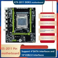 X79- Desktop matična ploča za matičnu ploču LGA DDR ECC memorija PCIe 6XUSB2. SATA podržavajući NVME
